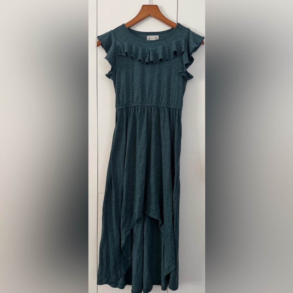 Joyfolie Mia Joy Kids Dress in Teal Size 7